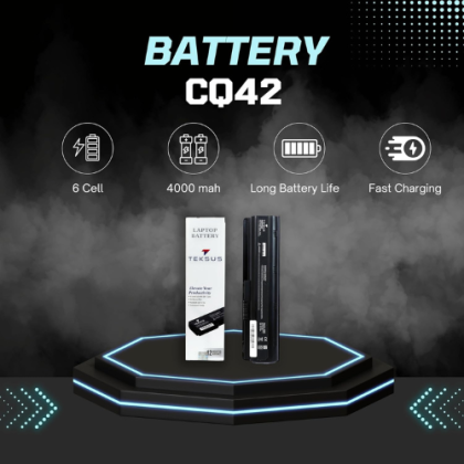 Teksus Compatible Battery for HP MU06, MU09, CQ32, CQ42, CQ62, CQ72, G32, G42, G72 laptop (4000mAh, 6-Cell)