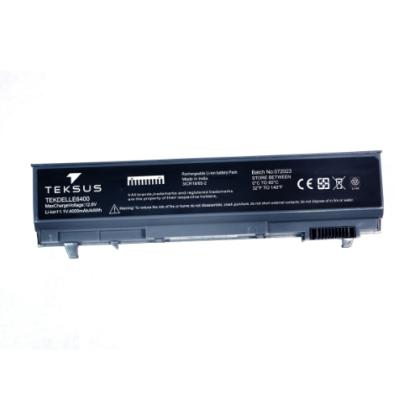 Teksus Compatible Battery for Dell E6400 – Latitude E6500, E8400 Laptops (4000mAh, 6-Cell)