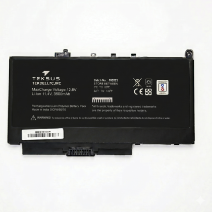 Teksus Laptop Battery Compatible For Dell E7470 | 7CJRC
