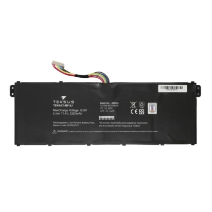 Teksus Laptop Battery Compatible For Acer Aspire V3-111 | AC14B18J
