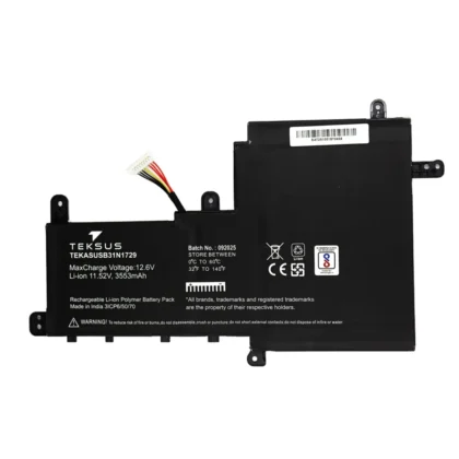 Teksus Laptop Battery Compatible For Asus X530 | B31N1729