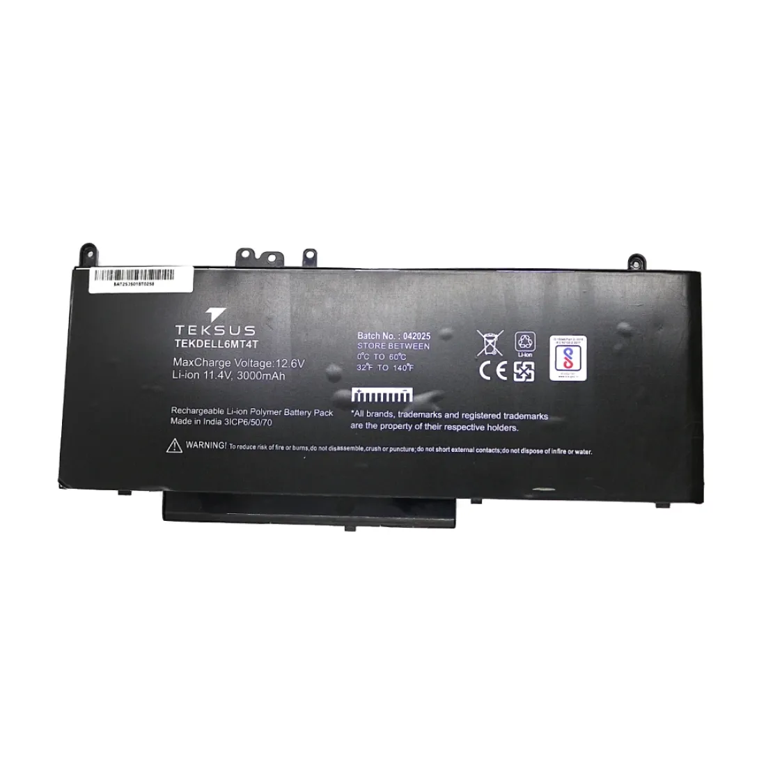 Teksus Laptop Battery Compatible For Dell E5450 | 6MT4T - Image 2