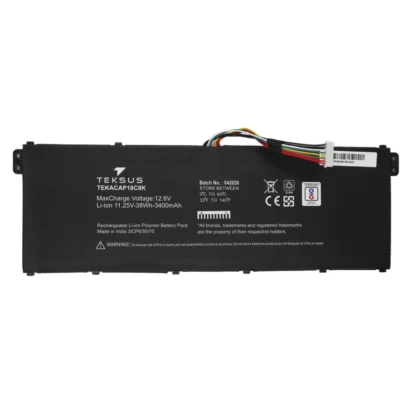 Teksus Laptop Battery Compatible For Acer AP18C8K 3C