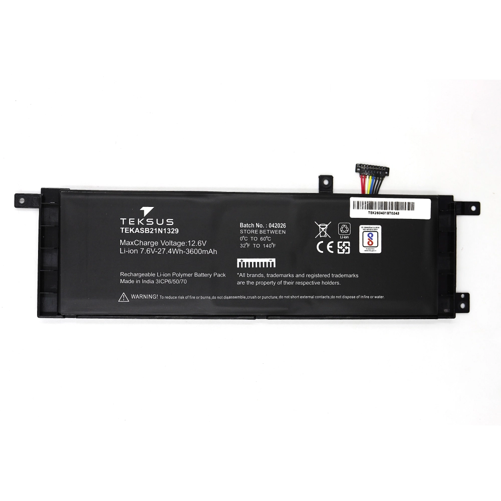 Teksus Laptop Battery Compatible For Asus B21N1329