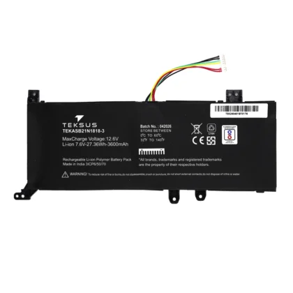 Teksus Laptop Battery Compatible For Asus B21N1818-3 2C