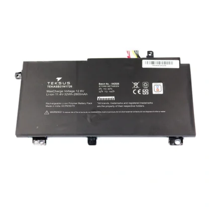 Teksus Laptop Battery Compatible For Asus FX80 - B31N1726-4 3C
