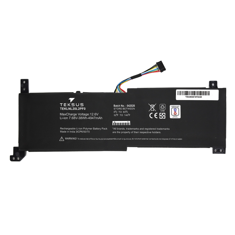 Teksus Laptop Battery Compatible For Lenovo IdeaPad 3-14ADA6
