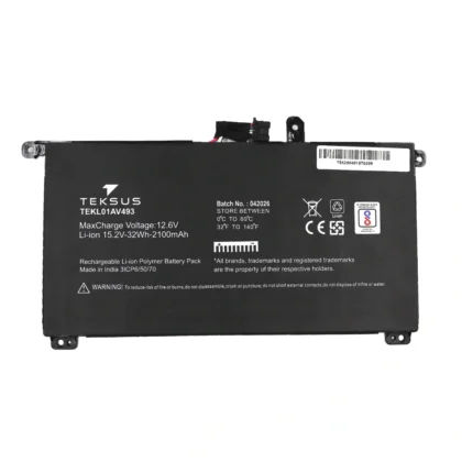 Teksus Laptop Battery Compatible For Lenovo ThinkPad T570 - 01AV493 4C