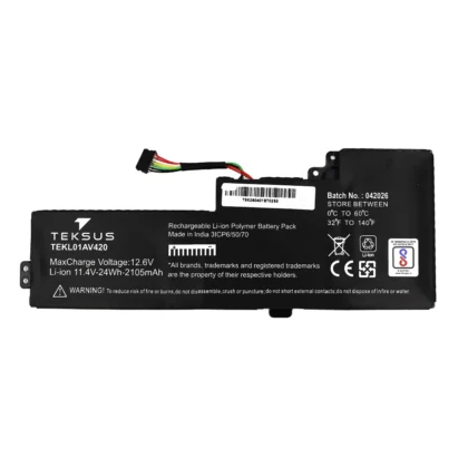 Teksus Laptop Battery Compatible For Lenovo Thinkpad T480 - 01AV420 3C